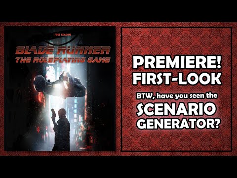 Blade Runner RPG | Core Rule Book | Page-through entire book