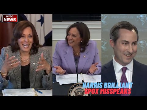 Harris Brilliantly Explains AI, Transportation; Biden Spox Misspeaks