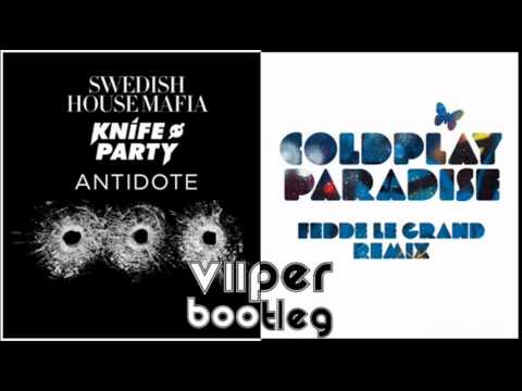 SHM & Knife Party vs. Coldplay - Antidote Paradise (Viiper Bootleg)