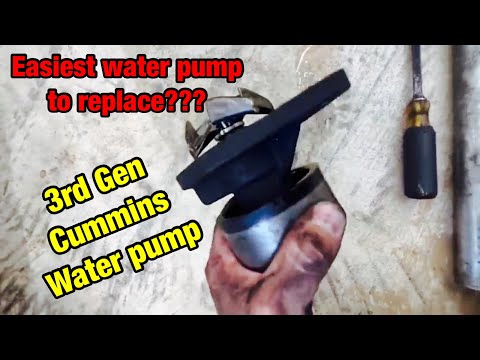 3rd Gen 5.9 Cummins water pump replacement 03-09