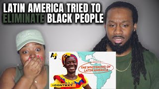 African American Couple React to Latin America Tried To Eliminate Black People And Failed