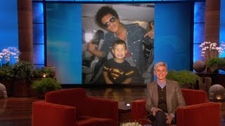 Four-Year-Old Bruno Mars Singer Met Bruno Mars