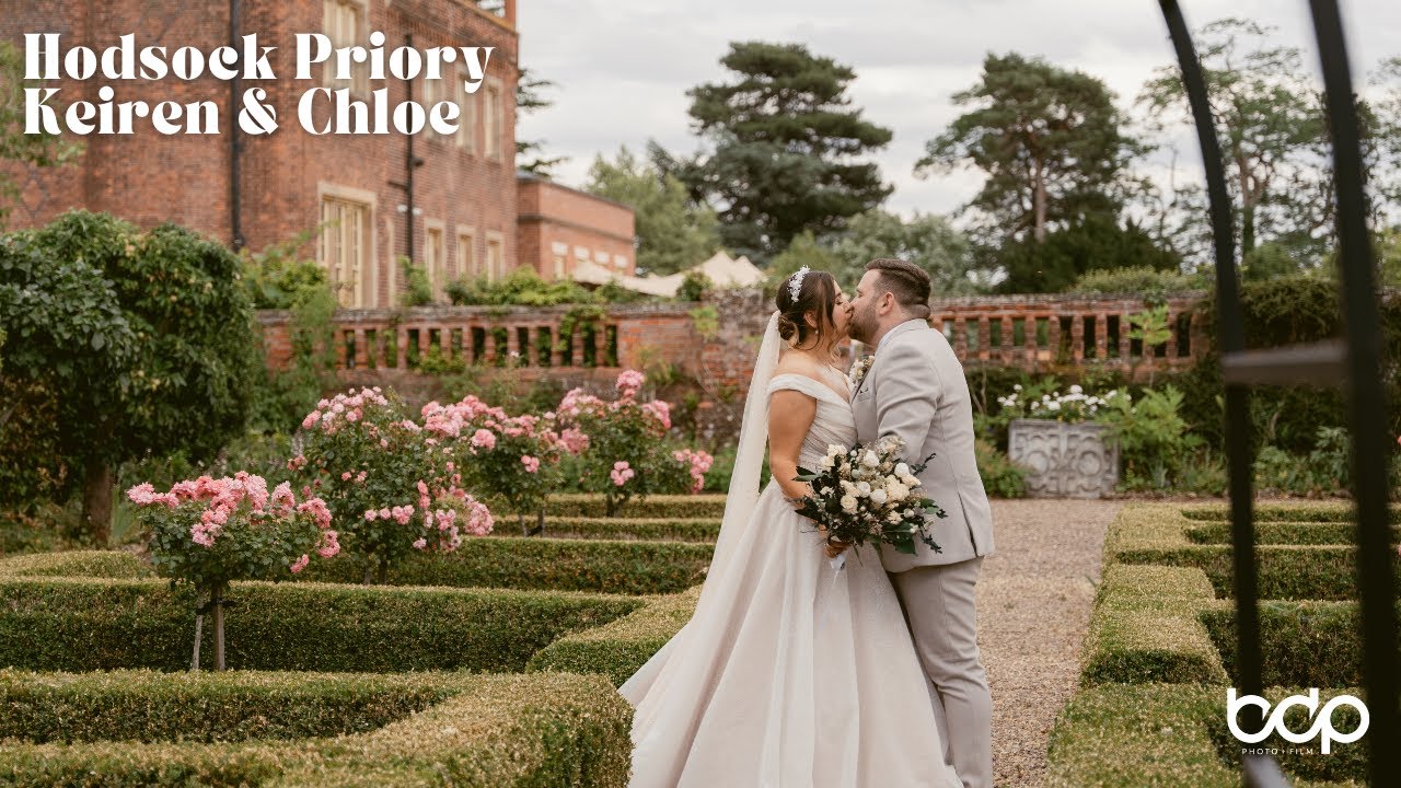 Hodsock Priory wedding photography and film
