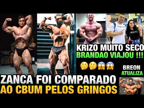 GRINGOS DIZEM QUE ZANCA É O CBUM BRASILEIRO - BRANDÃO VIAJA PARA OS EUA + KRIZO E BREON