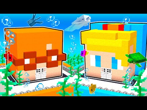 Sbriser vs Krukko BASE SICURA SOTT’ACQUA Su Minecraft!