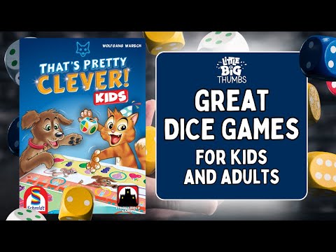 Great Dice Games for Kids & Adults - That's Pretty Clever Kids!