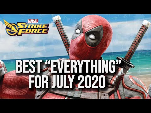 Best "Everything" for July 2020! I Marvel Strike Force