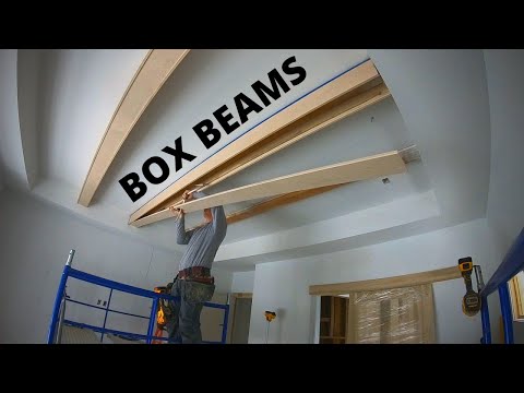 Maple Box Beams - Building, Scribing, & Installing Production Style Beams