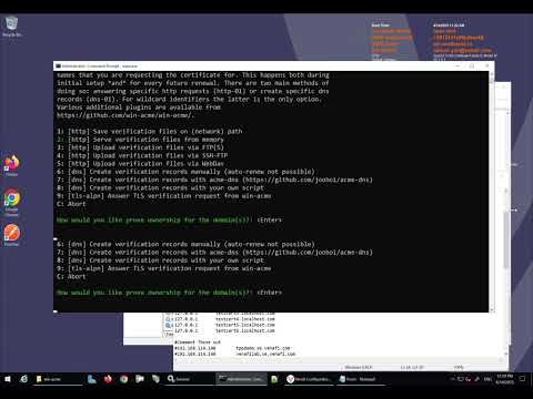 Venafi TLS Protect ACME integration - Win-ACME client
