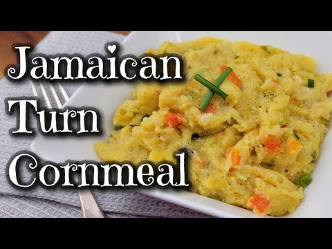 How to make Turn Cornmeal | Jamaican Tun Cornmeal