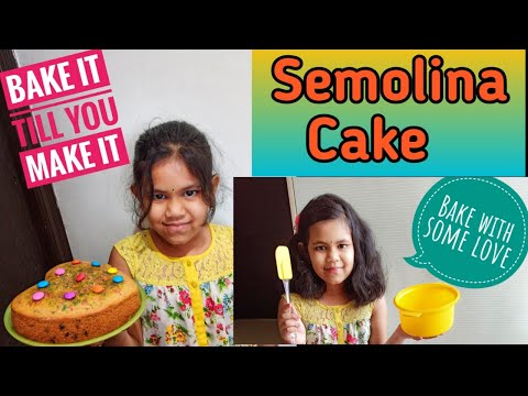 semolinacake | Healthycake Soojirecipe | Bhoomi ❤