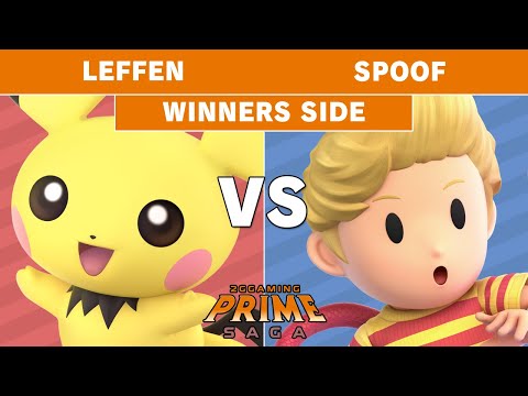 2GG: Prime Saga - Leffen (Pichu) vs Spoof (Lucas) Winners Side - Smash Ultimate