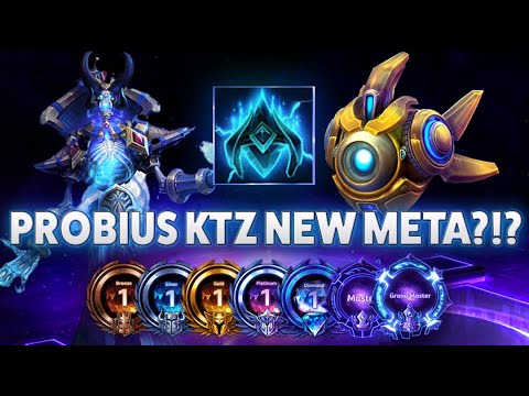 Probius Pylon Overcharge -PROBIUS KELTHUZAD NEW META?!? - Bronze to Grandmaster S1 2022