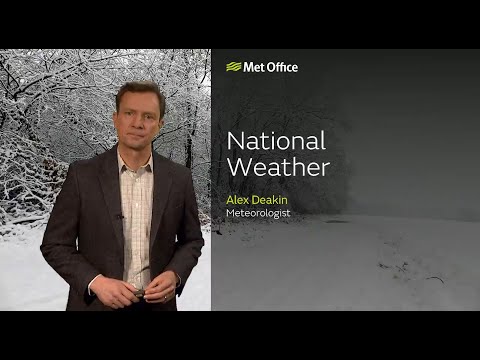 09/03/23 - Heavy Snow For Some - Afternoon Weather Forecast UK - Met Office Weather