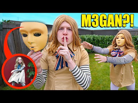 Going UNDERCOVER as M3GAN at S.A.S.H.A Meeting!!