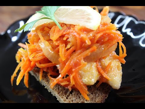 Fish Under Marinade! Cold Fish Appetizer!(Russian recipe)