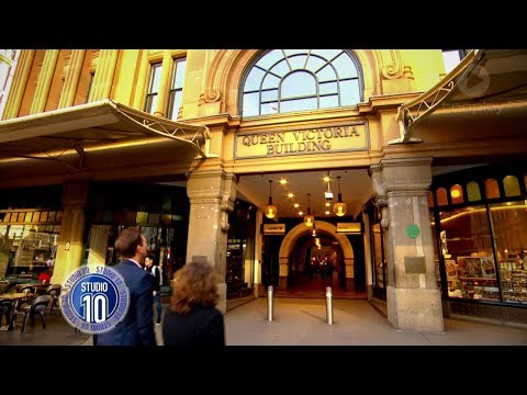 Queen Victoria Building Celebrates Its 120th Birthday | Studio 10