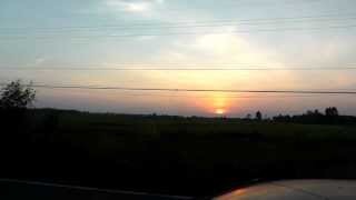 preview picture of video 'Sunset Nakhon Nayok Province, Thailand'