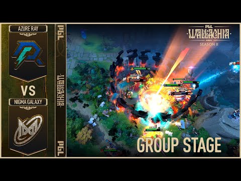 MUST SEE! AZURE RAY vs NIGMA GALAXY - OFFICIAL HIGHLIGHTS - PGL Wallachia S2 | DOTA2