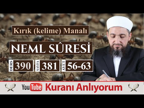 (390) Surah An-Naml with Broken Meaning 56-63 | Is Allah better or...?