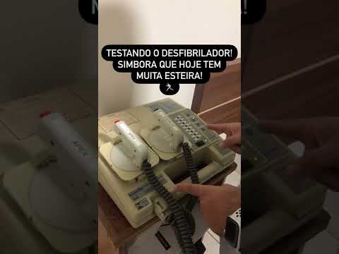 Testando o desfibrilador!
