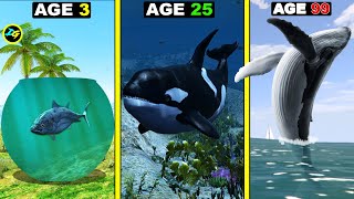 Surviving 99 YEARS As A KILLER WHALE in GTA 5