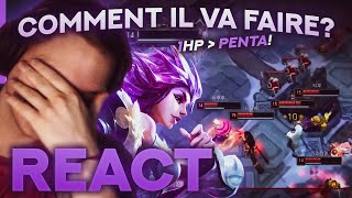PENTA avec 1 SEUL HP?! - Pandore Reacts 'T1 Faker Playing With His Food - Best of LoL KR Stream'