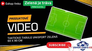 Taktická tabule Unisport zelená 60 x 90 CM