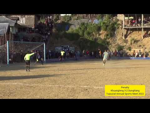 Penalty Khuangleng Vs Dungtlang (Tuipuiral Annual Sports Meet 2022 Final)