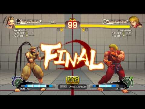 SSF4 AE LiangHuBBB vs xWAx Izuna 1