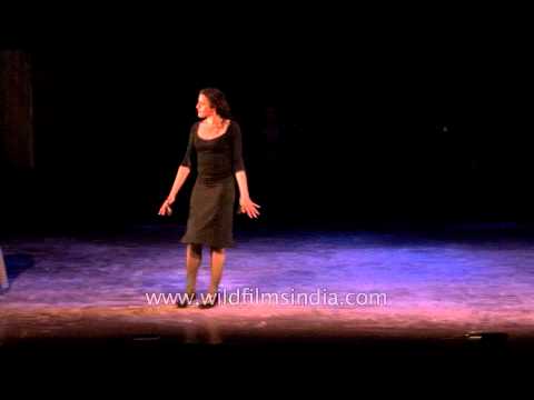 Maria Pages, flamenco dancer extraordinaire, in India