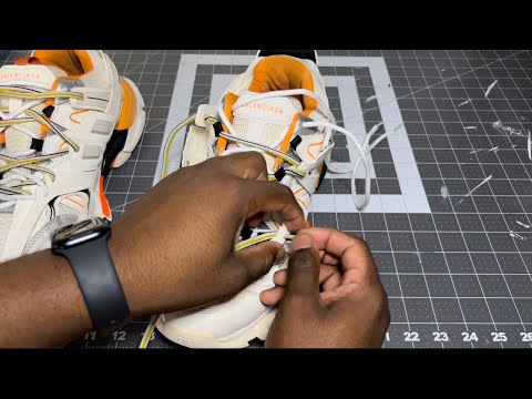 How To Lace Balenciaga Track sneakers