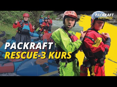 Packraft Vlog: Rescue-3 Wildwasser-Rettungskurs für Packrafter – Wir waren dabei! (2020)