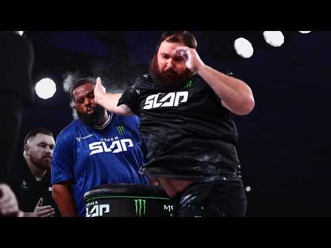 Super Heavyweight Titans Debut War 💪 | Leon Johnson vs Kole Smith | Power Slap 12 - Full Match