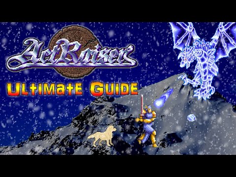 #Actraiser Actraiser SNES - ULTIMATE GUIDE - ALL Items, ALL Bosses, MAX POPULATION, 100%!
