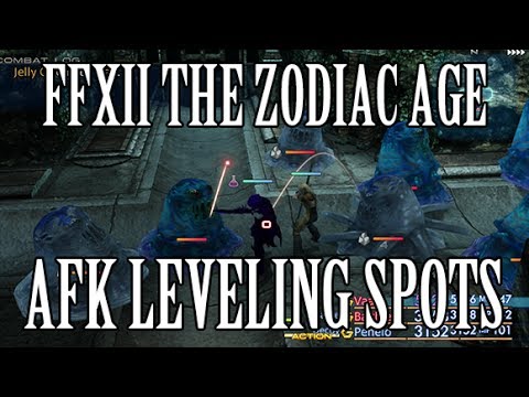 Final Fantasy XII: The Zodiac Age - AFK Leveling Spots (Negalmuur & Slimes)
