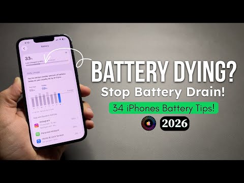 iPhone Battery Draining Fast? 34 Settings You MUST Change (2026)