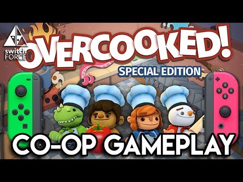FUNNIEST Switch Gameplay - Overcooked Special Edition (Festive Seasoning) - Co-op
