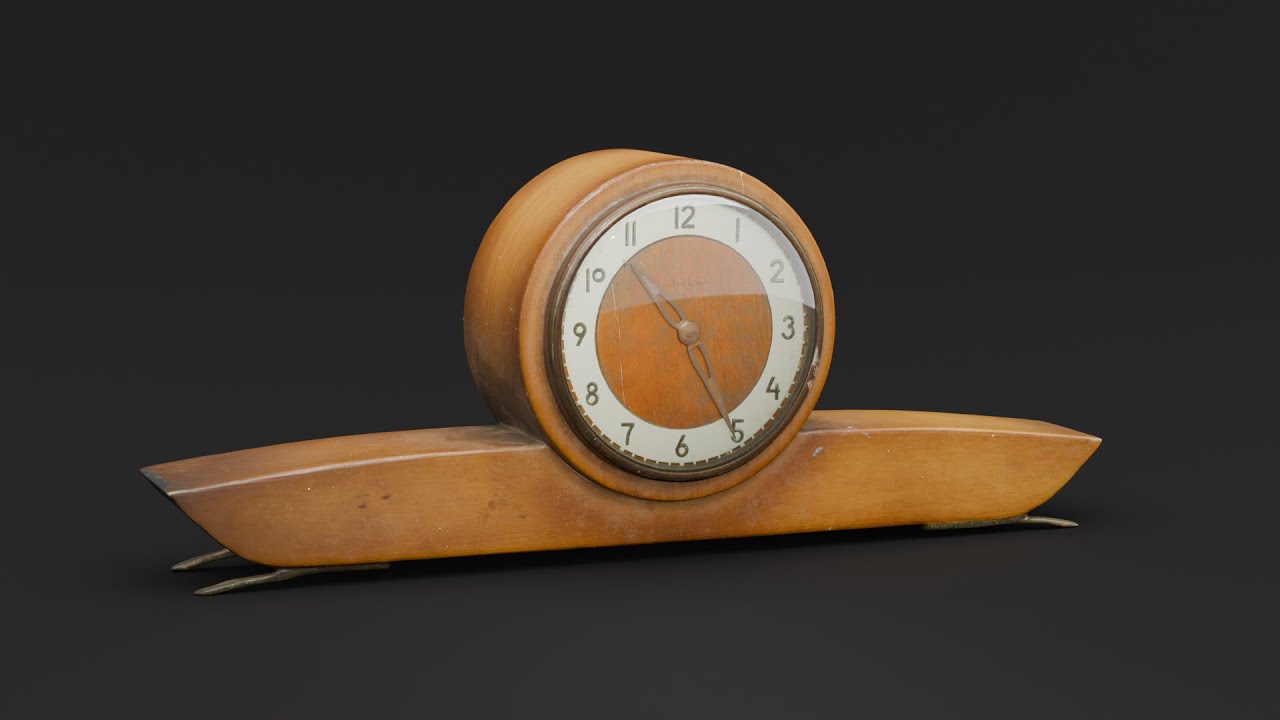 Horloge ancienne Modèle 3D