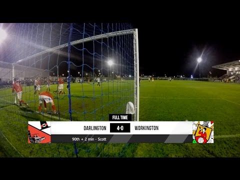 Darlington 4-0 Workington - Evo-Stik Premier Division - 2015/16