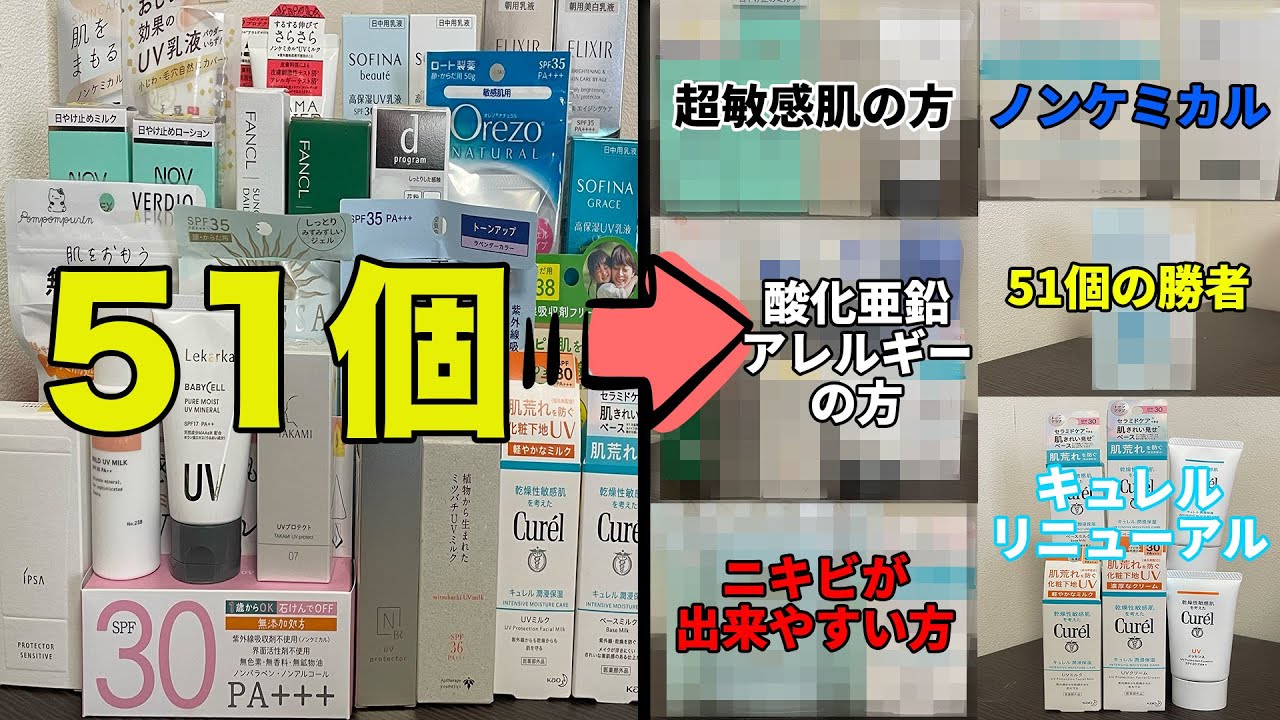 【特級コスメが検証】SPF30付近（冬用・夏の日常用）の日焼け止め51種類をバトらせたら、これだけしか残らなかった