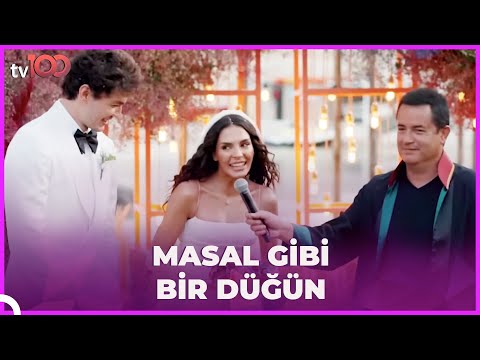 Ebru Şahin ve Cedi Osman’ın dillere destan düğünün çok özel videosu! Acun Ilıcalı nikâh memuru