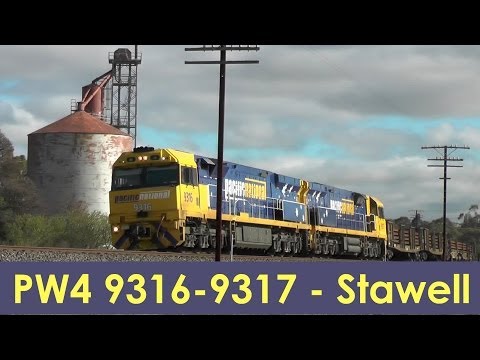 PW4 9316 9317 - Australian Train, Stawell, VIctoria