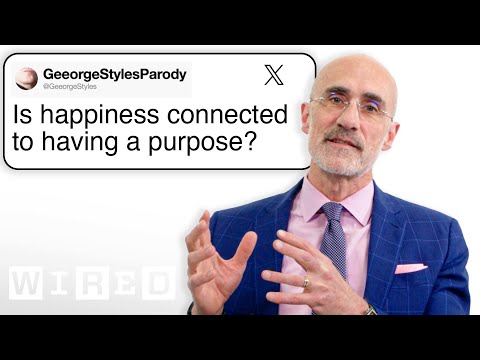 Harvard Professor Answers Happiness Questions From Twitter | Tech Support | WIRED
