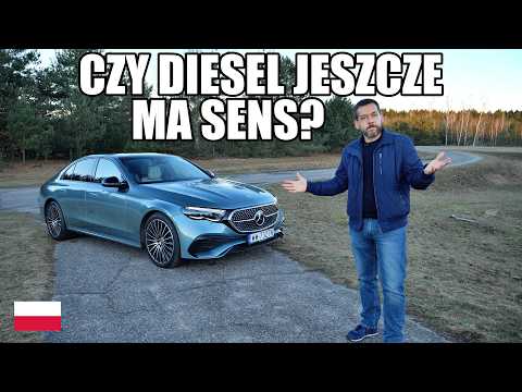 Mercedes-Benz E-Class W214 2024 - diesel still rules! (PL) - test and drive