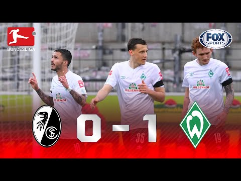 GOL 'BRASILEIRO' E FINAL EMOCIONANTE! Melhores Momentos de Freiburg X Werder Bremen pela Bundesliga