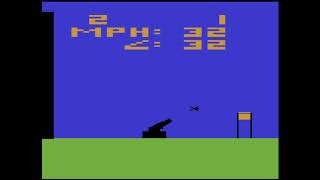 'Human Canonball' Game Capture from Evercade (Atari Collection 2 Cartridge)