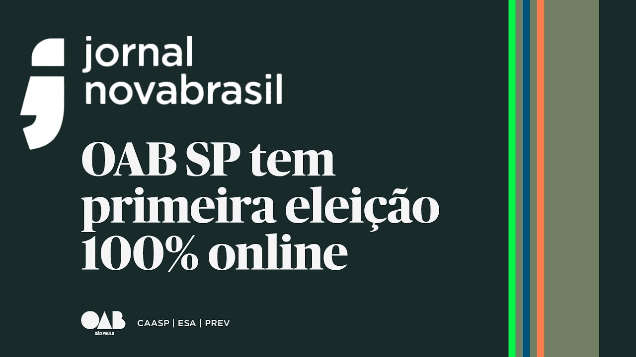 SAIU NA MÍDIA | Primeira eleição online da OAB SP