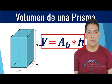 VOLUMEN DE UN PRISMA RECTANGULAR - Super Fácil