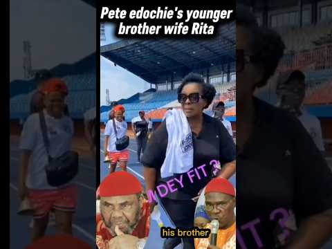 Is She pete Edochie wife or younger brother wife #actor #trending #shorts
